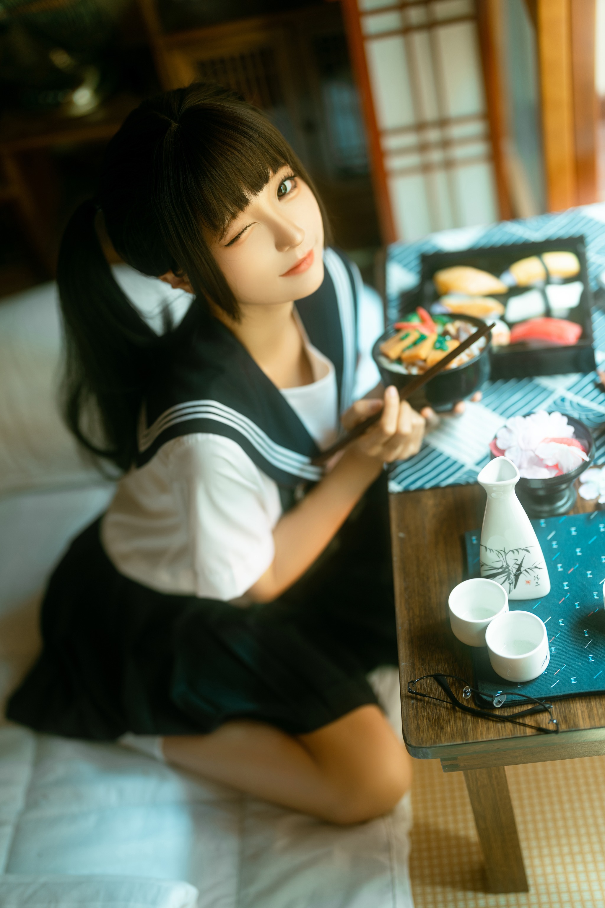 图片[1]-蠢沫沫 – NO.273 居家学妹[22P]-XikXak